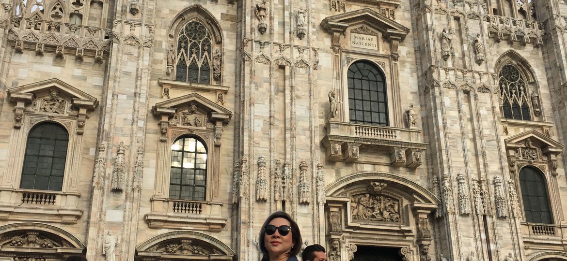 หน้ามหาวิหาร Duomo Milan